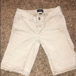 american eagle outfitters  bermuda shorts size 0